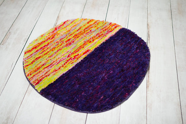 half and half rug