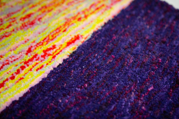 half and half rug
