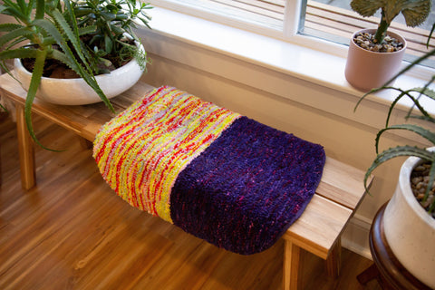 half and half rug
