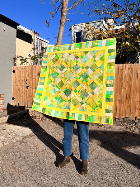 GREENS handmade quilt