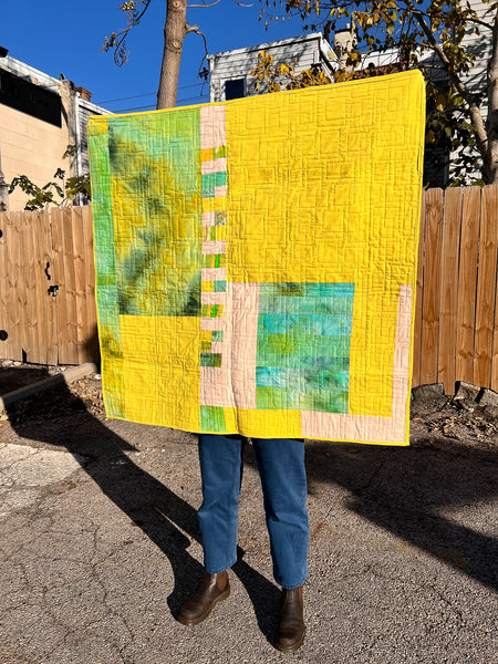 GREENS handmade quilt