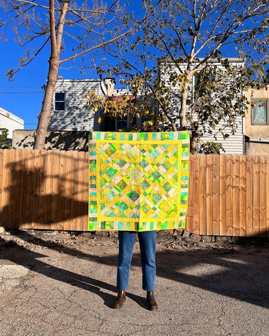 GREENS handmade quilt